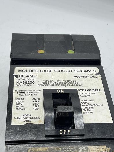 Used Square D KA36200