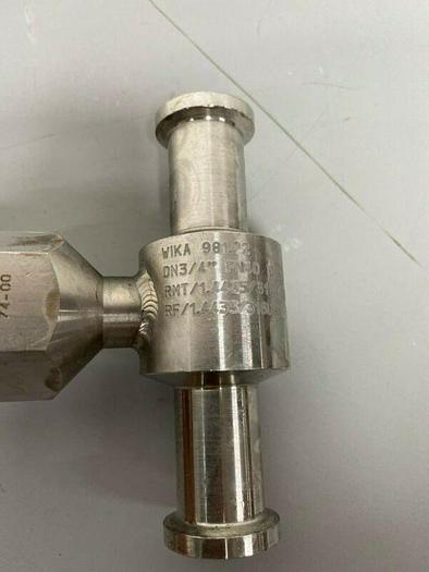 Used Viatran 23BTBDA571AG Stainless Steel Pressure Transducer w/ 1" Sanitary Fitting