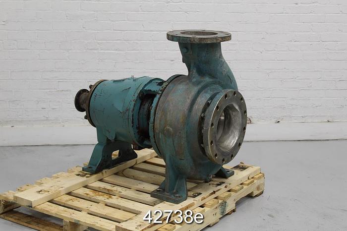 Used Goulds 3175 8x10x14 Pump, Stainless Steel Casing #42738