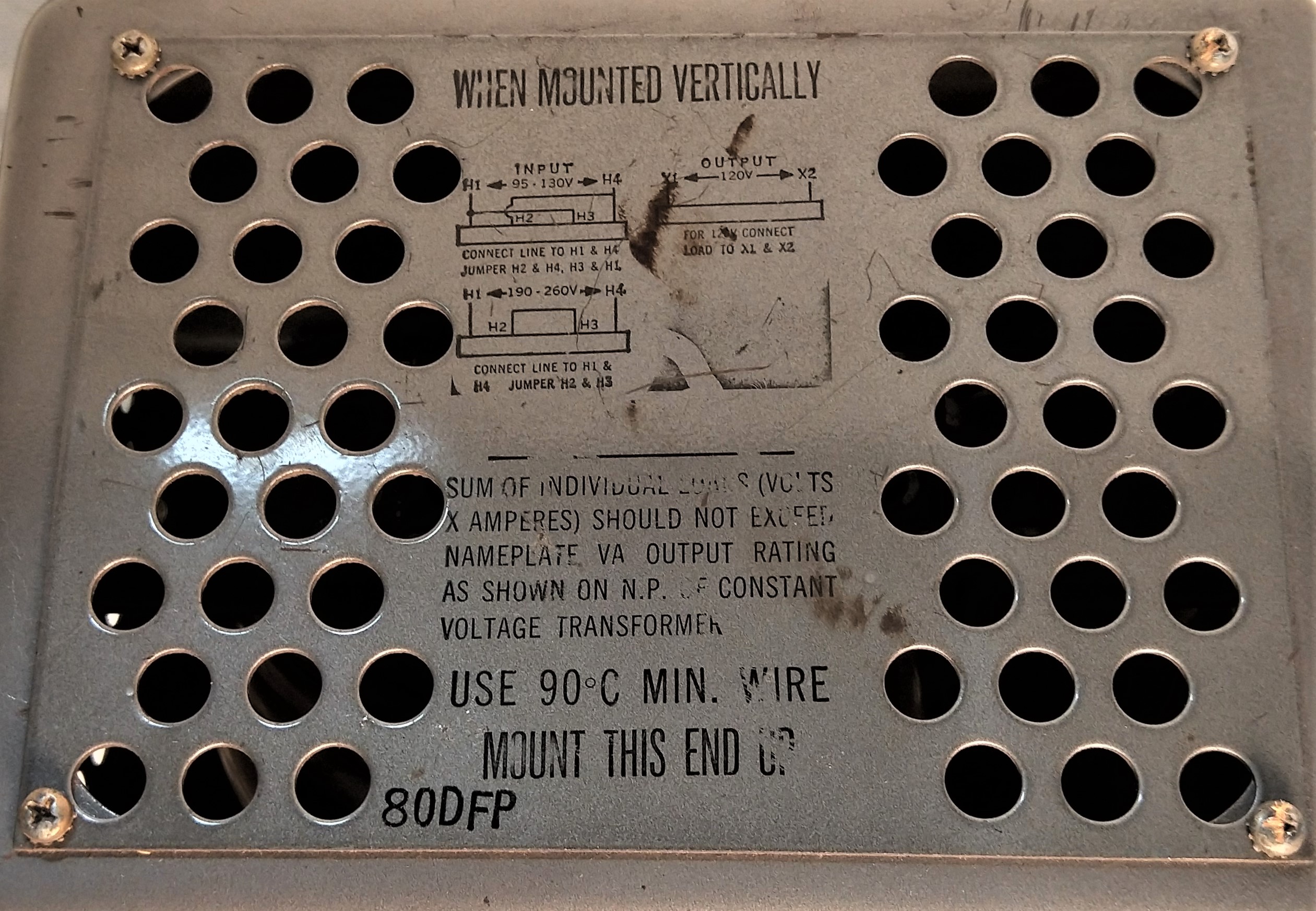 Used Sola 23-22-150 Constant Voltage Transformer