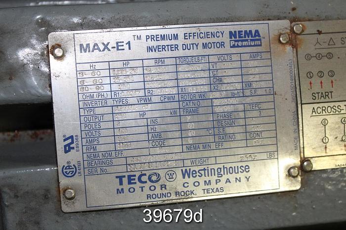 Used Nash CL 4002 Vacuum Pump #39679