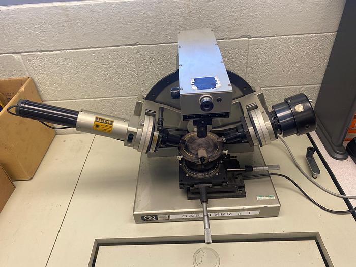 Used GAERTNER SCIENTIFIC L116 B ELLIPSOMETER