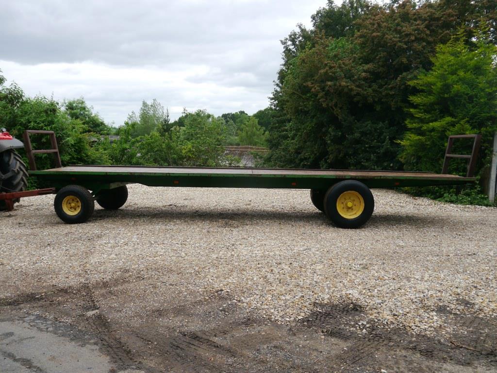 Used Bale Trailer