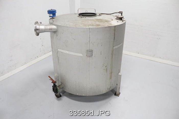 Used Galvanoimis OY Tank, Stainless Steel, 60" Diameter, 59" Height #33585