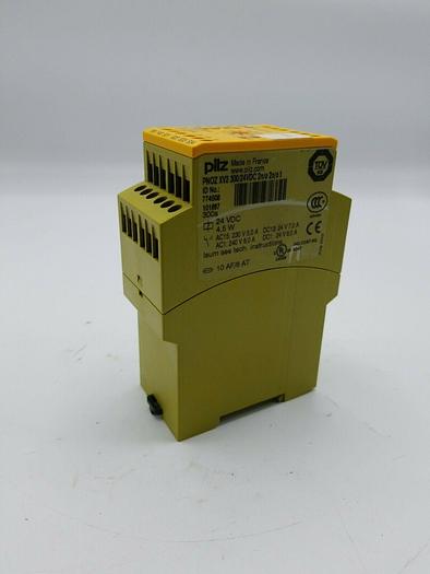 Used Pilz PNOZ XV2 300/24VDC 2n/o 2n/o t Safety Relay