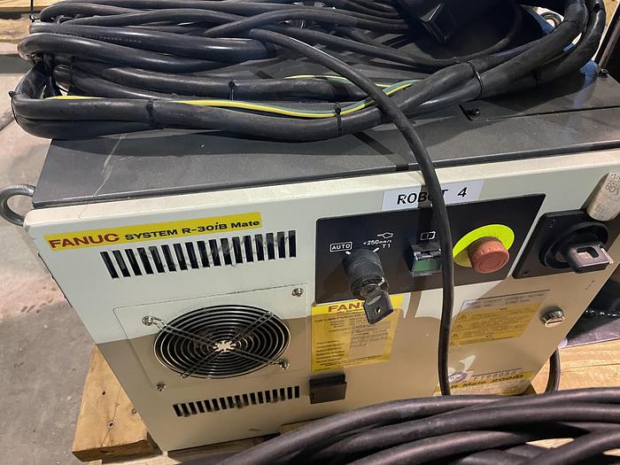 Used 2017 FANUC FANUC LR MATE 200ID 6 AXIS ROBOT WITH R30iB MATE