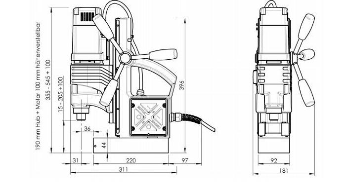 Alfra GmbH Rotabest RB 50 X Magnetic Core Drill