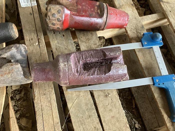 Used 5" O.D. x approx. 8-1/2" L. Cable Tool Drilling Chisel Bit