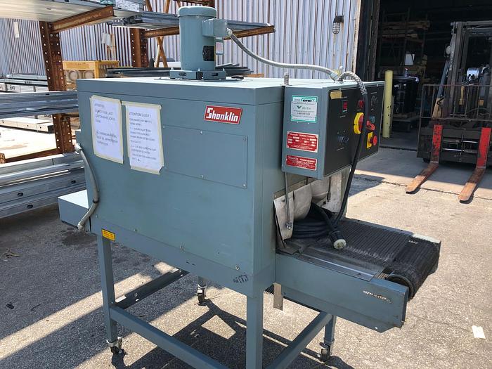 Used SHANKLIN HEAT SHRINK TUNNEL 120 FPM MODEL T7F