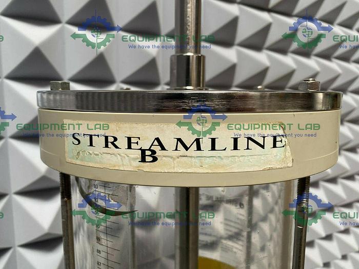 Used Amersham 18-1100-22 Streamline 200 Chromatography Column 30L w/ 1" Sanitary Fittings