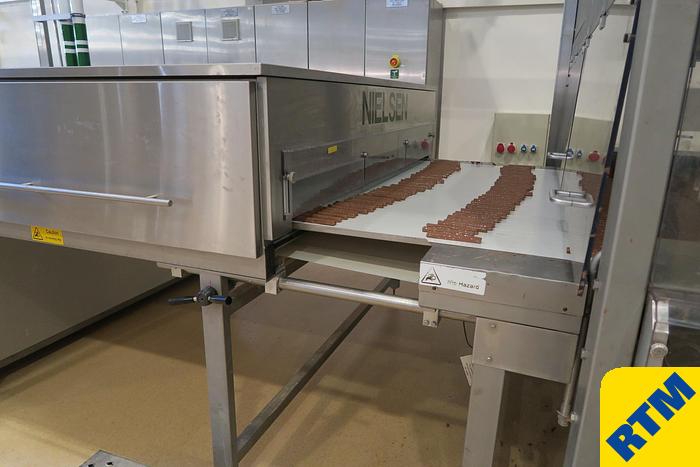 Used Enrobing Line, Cooling Tunnels & Temperers