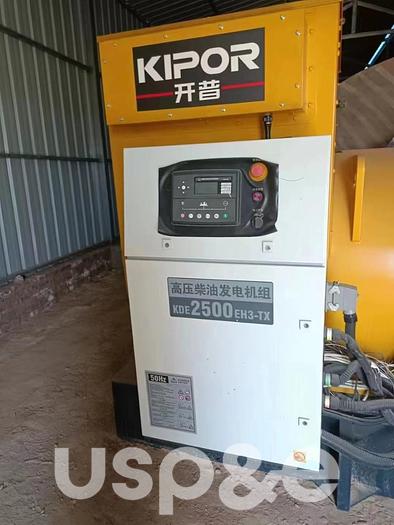 Used 2 MW 2014 Used Kipor KD16V171ZLCR Diesel Generator Sets