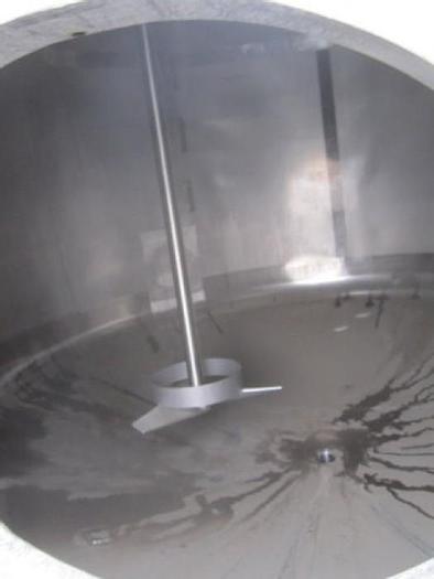 Used Tank, 1,250 Gallon, S/st, Jkt, Agit, 6' X 6', DT/DB #S738660