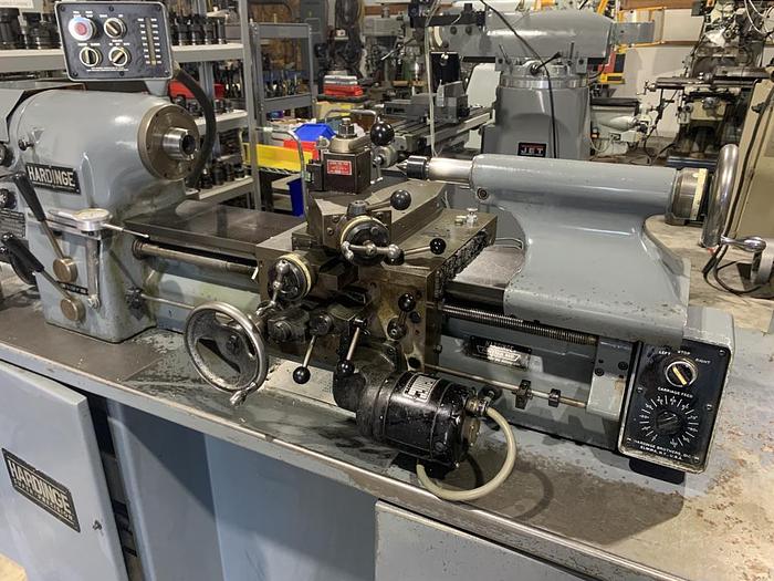 Used Hardingge HLV-H Super Precision Toolroom Lathe