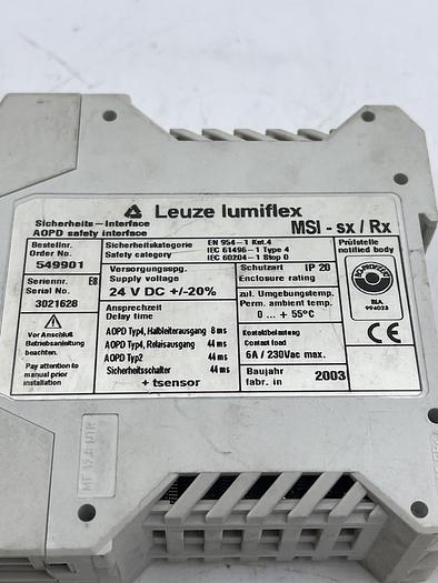 Used Lenze MsI-SX/RX