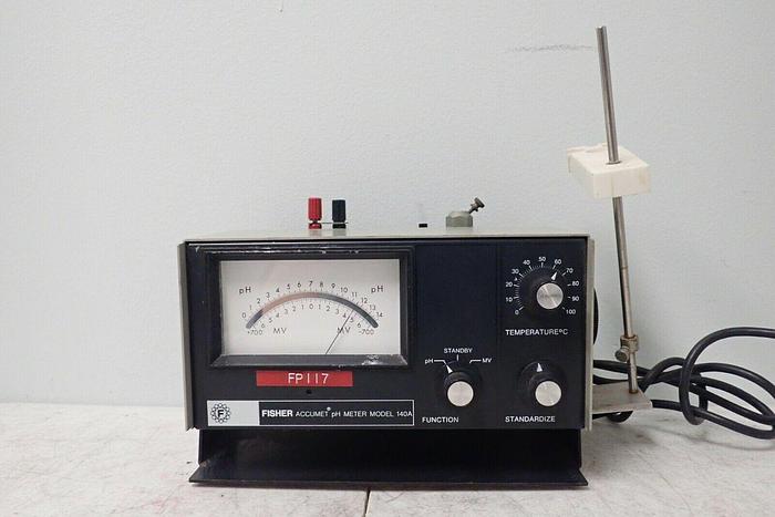 Used Fisher Scientific Model 140A Accumet Benchtop pH Meter