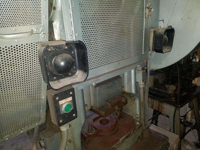 Used Baird 15 Ton Stamping Punch Press Made in USA Bridgeport CT