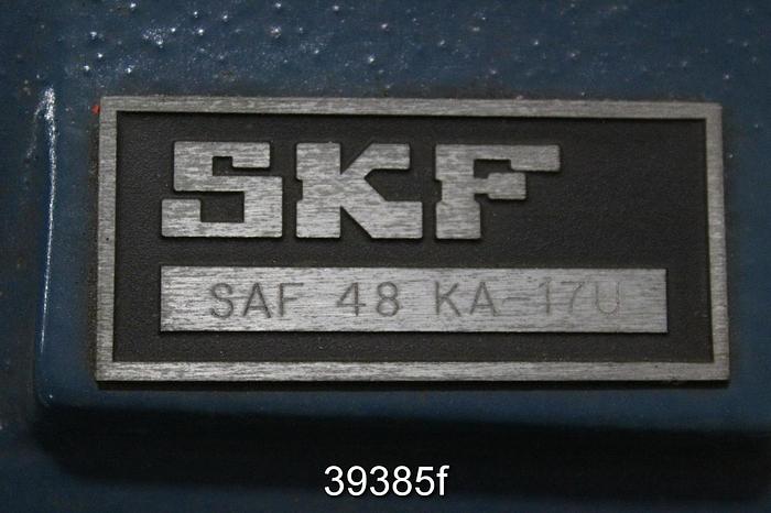 Used 1 Lot of Beloit MR-48 Spare Parts, Timken H9 Bearings, SKF SAF48KA-17U Housing and Taconite Seal Rings #39385