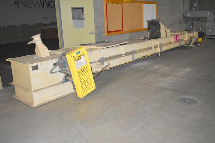 Used belt conveyor 26 ft long, 24 inch wide belt conveyor,