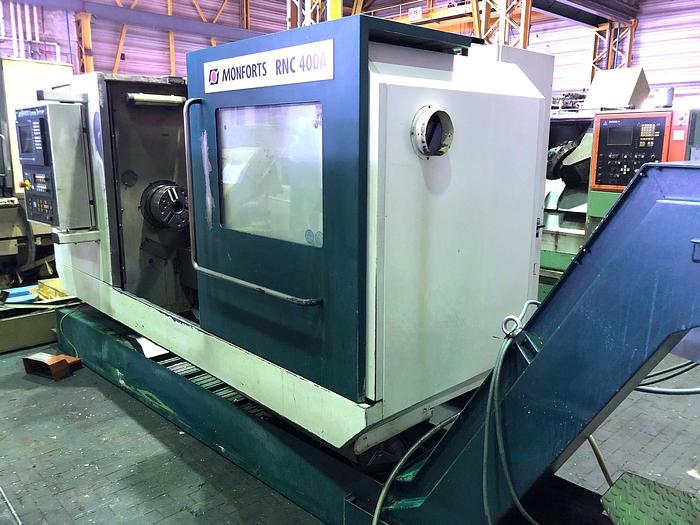 Gebraucht 2001 CNC Drehmaschine MONFORTS RNC 400 A