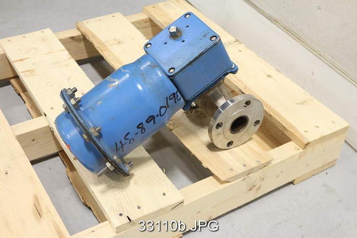 Used Neles Jamesbury 11-25150313600MT 1.5" Ball Control Valve #33110
