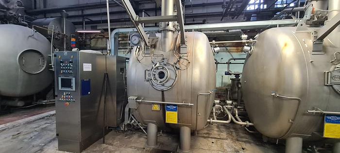 Used DANITECH JET dyeing accoupled year 2018 capacity 250+250 kgs