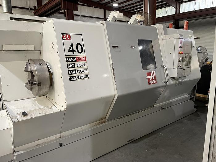 Used 2008 HAAS SL-40TB 7" Big Bore CNC Turning Center