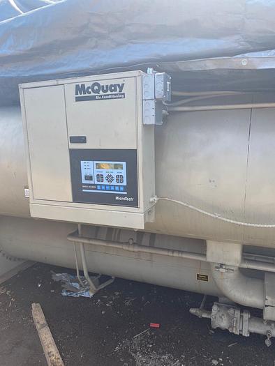 Used 1000-Ton McQuay Water Cooled Chiller