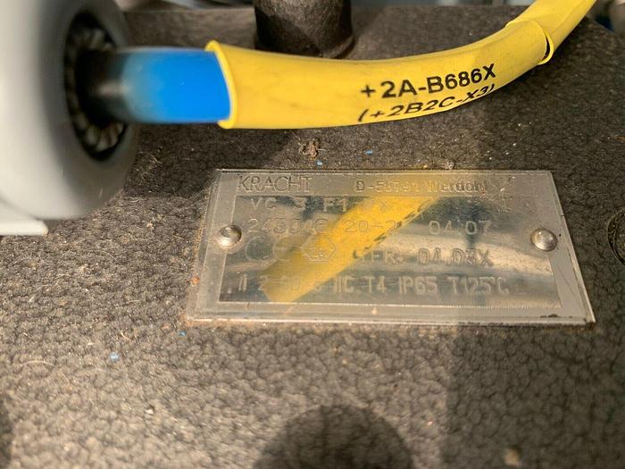 Used KRACHT VC 3 F1 PS FLOW METER