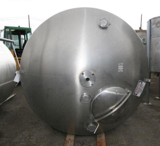 Used 2000 GALLON SINGLE SHELL TANK.  MUELLER