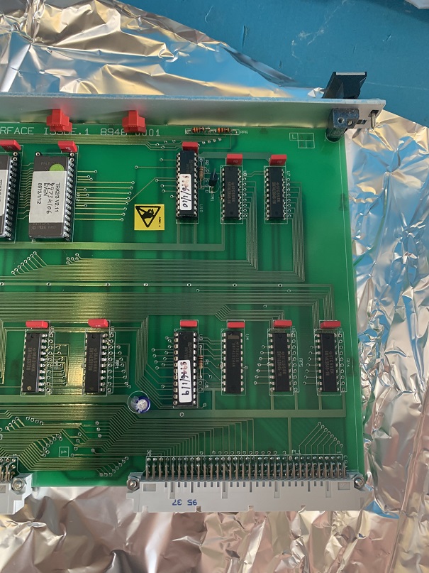 Used Computer Recognition System VME/Overlay Interface Issue 1 Board 8946-0002