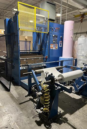 Used 36" DUSENBERY SLITTER REWINDER MODEL 840 AD WITH SCORE SLITTING CAPACITY