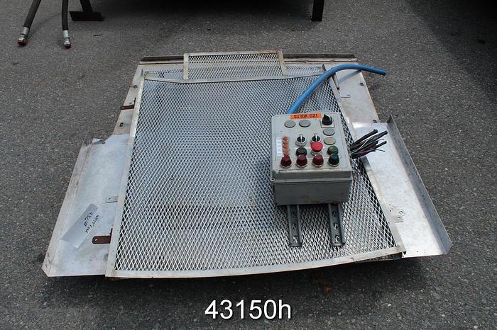 Used Rayfo DW100-78 Stainless Steel Rejects Compactor #43150