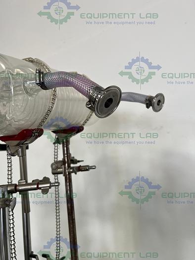 Used Prism Research  20 Liter Glass Jacketed Reactor w/ 22 Liter Collection Flask