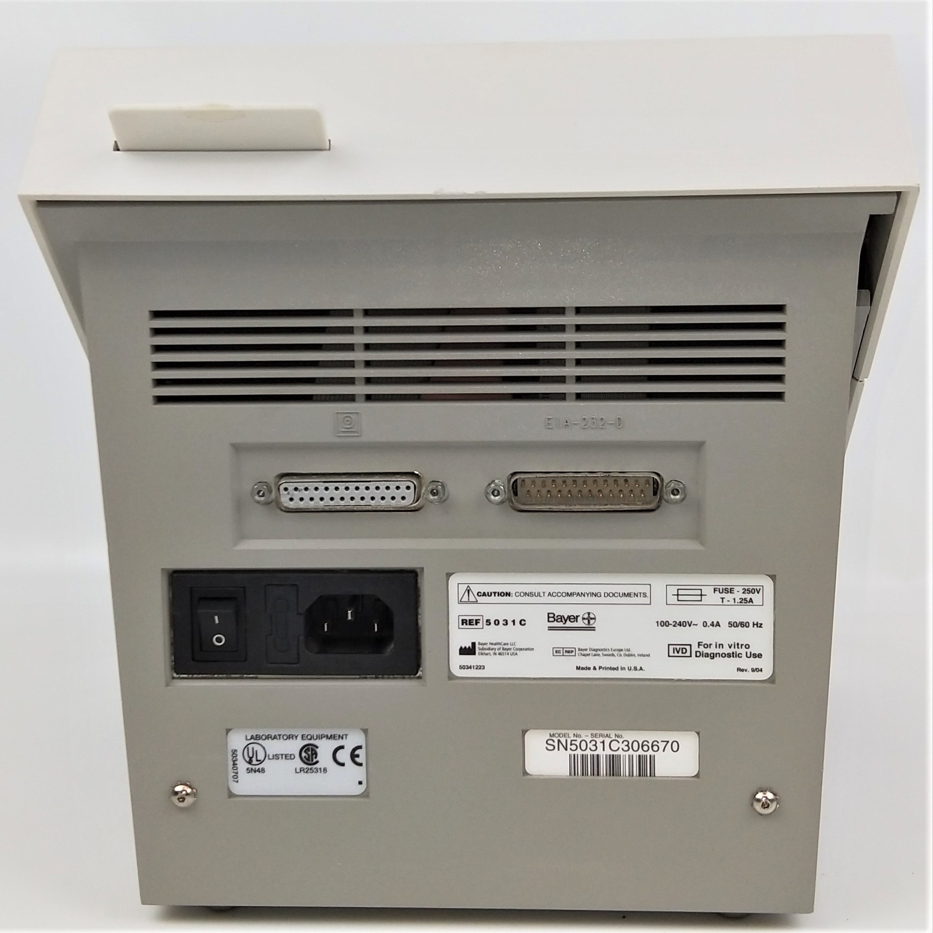 Used Bayer DCA 2000+ (5031C) Hemoglobin Analyzer