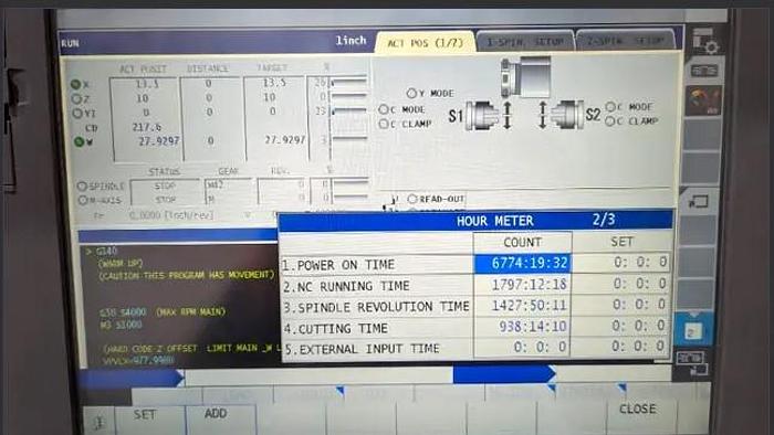 Used 2018 OKUMA LB3000EX-II/800MYW ***938 Hours*** Live Tooling / Y-Axis / Bar Feeder