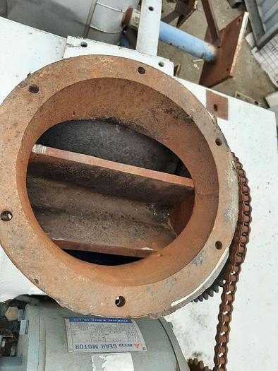 Used Valve, Rotary, Airlock, 10", C/st, 2 HP, Prater #S744865