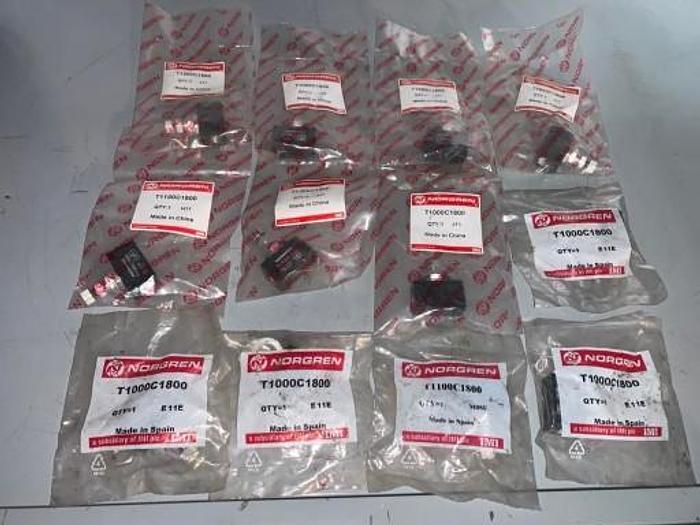 Norgren T1100C1800 butterfly valve, G1/8, 0 to 10 bar