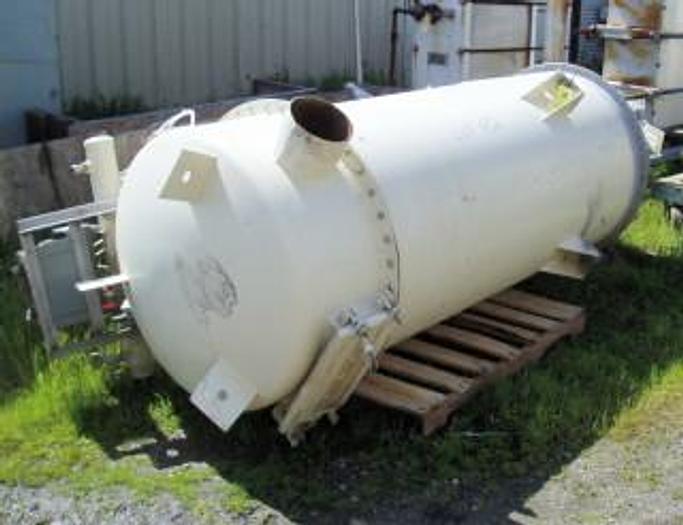 Used Dust Collector, Baghouse, 130 SF, Round Tank, Pulse, #S733506
