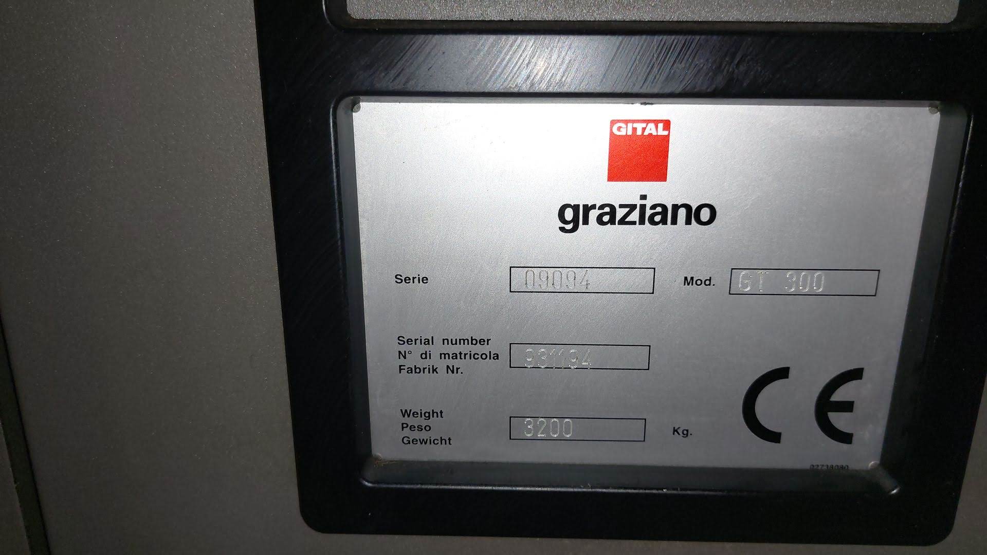 Used Graziano GT300 CNC Y S