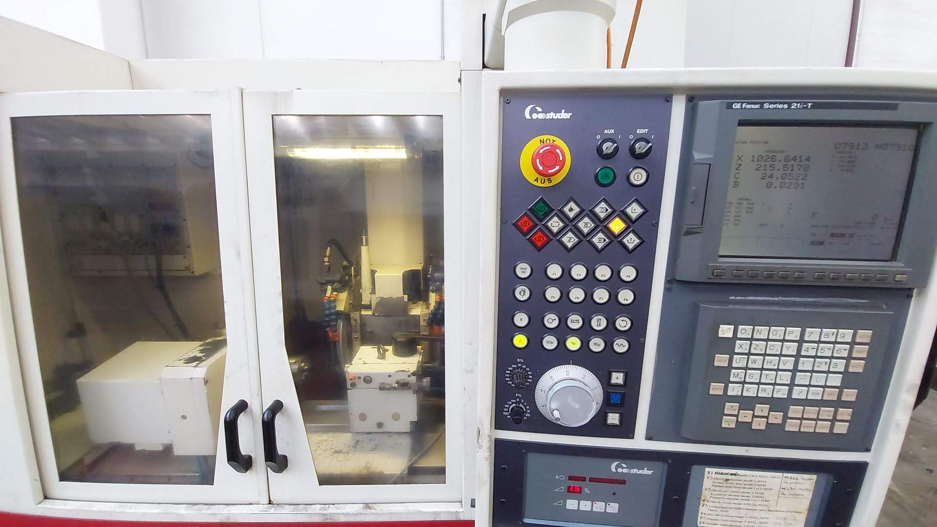 Used Studer S21 CNC