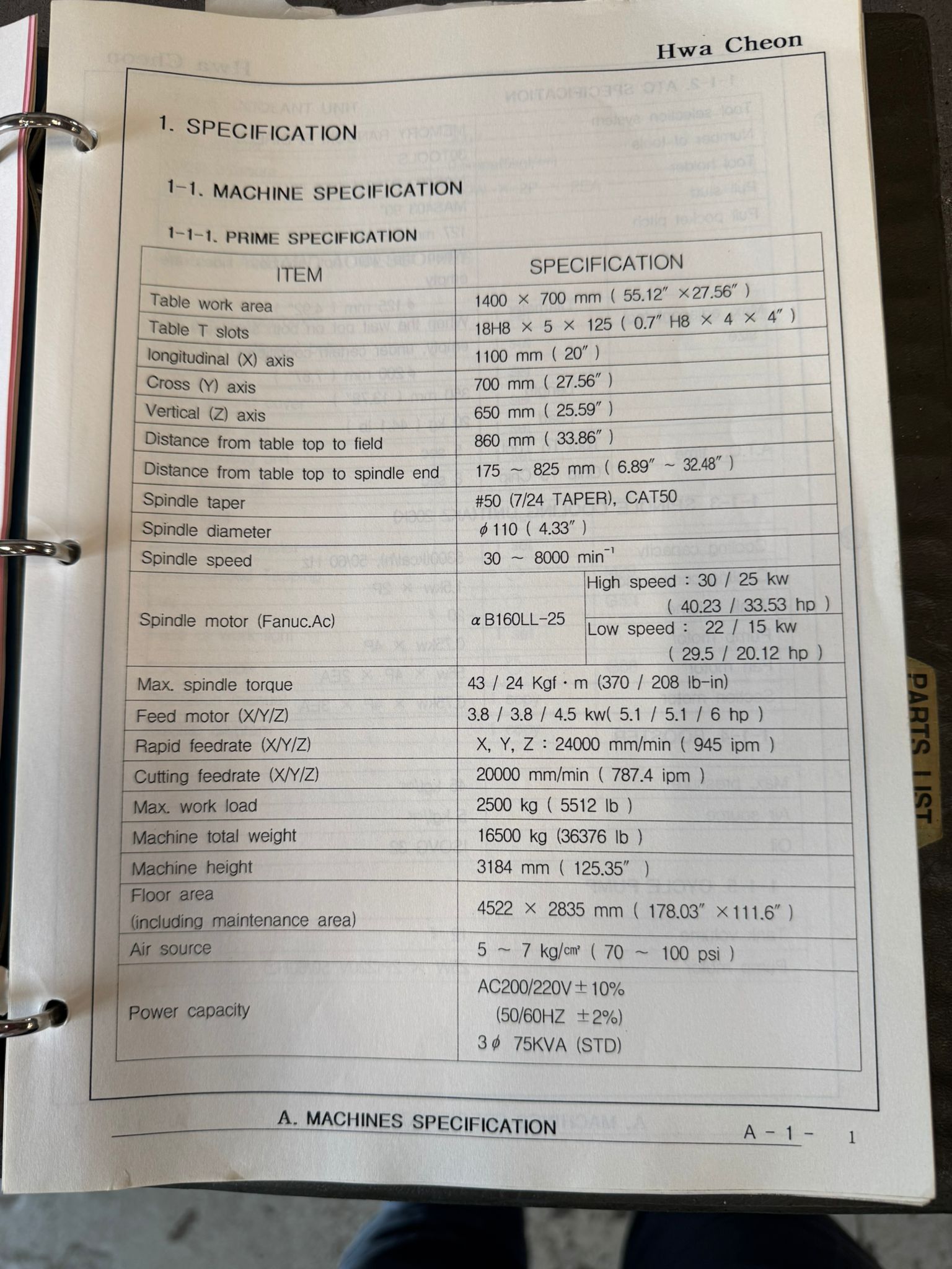 Used Hwacheon Sirius III
