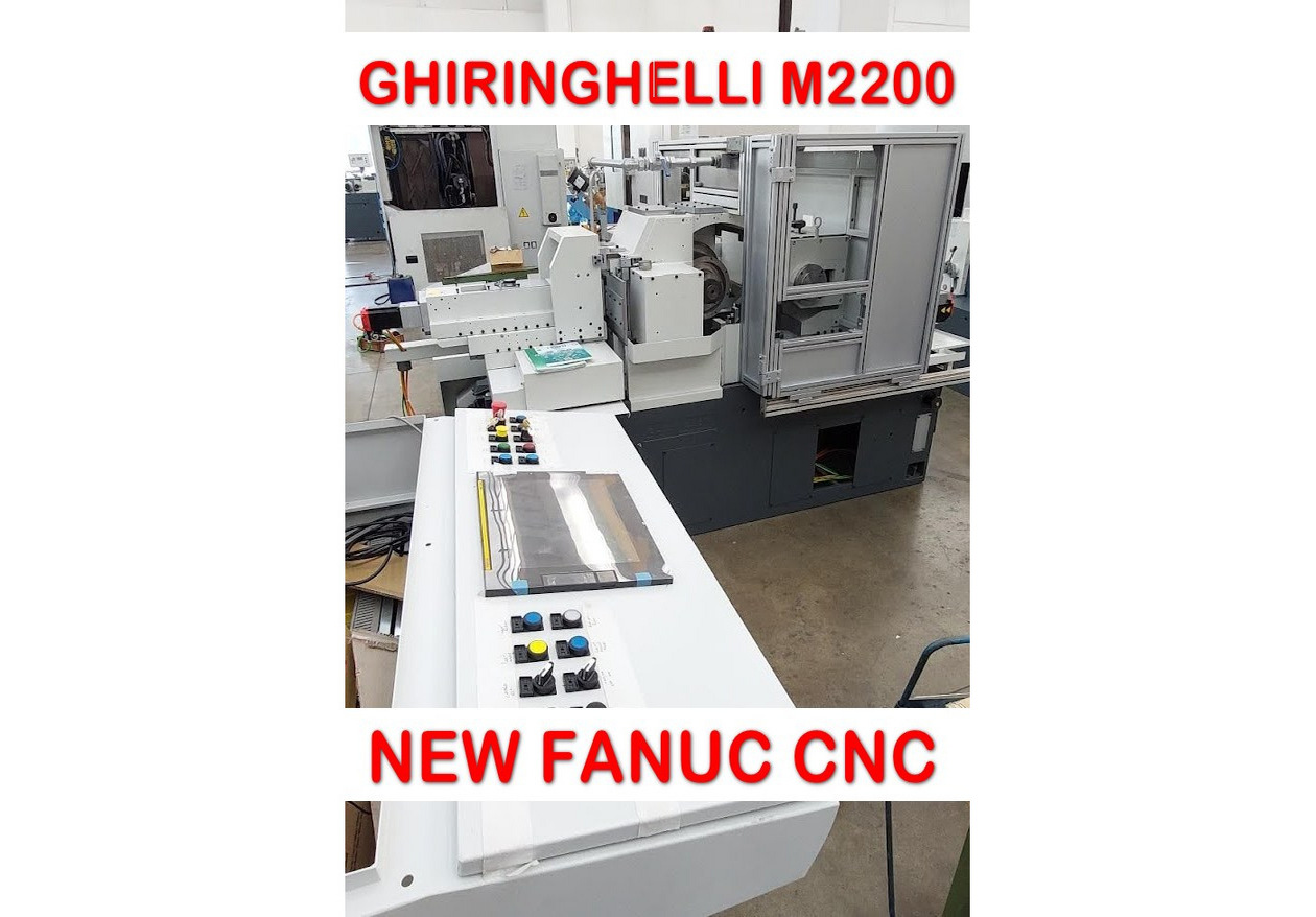 Refurbished Ghiringhelli M2200 SP610 CNC FANUC 5 axis (2026)