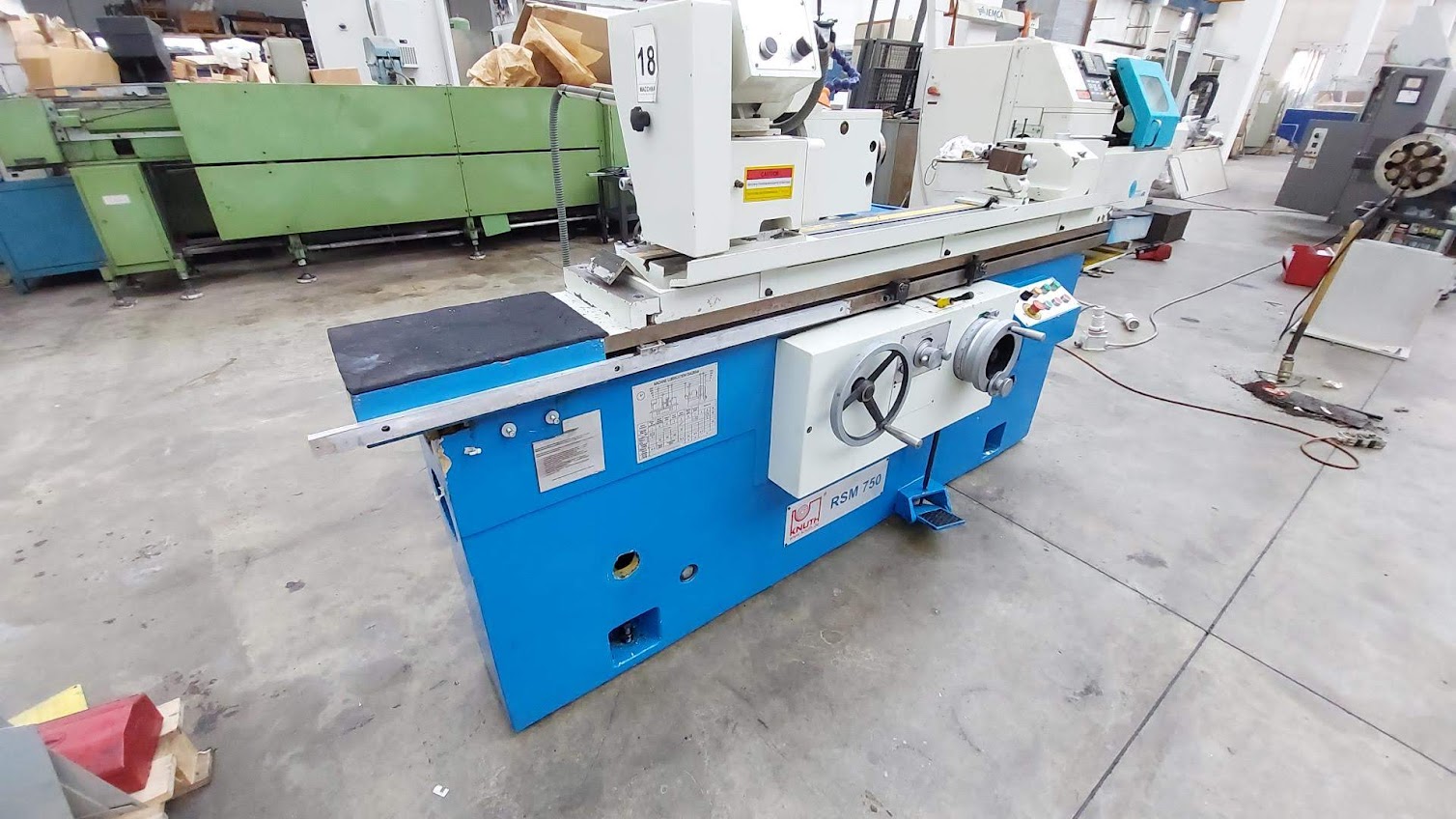 Used KNUTH RSM 750 + DRO