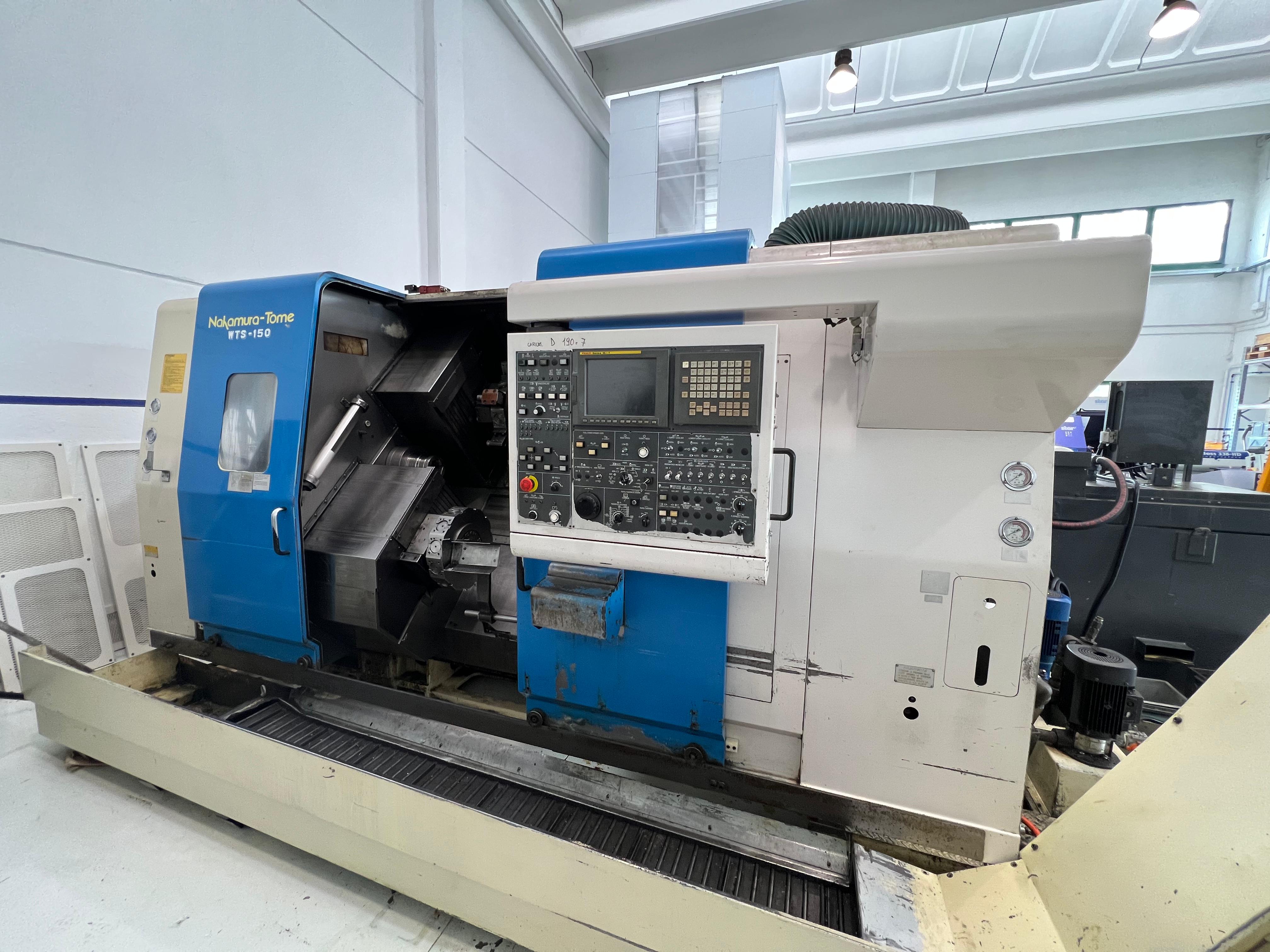 Used NAKAMURA WTS150 3 turrets + 3 Y axis