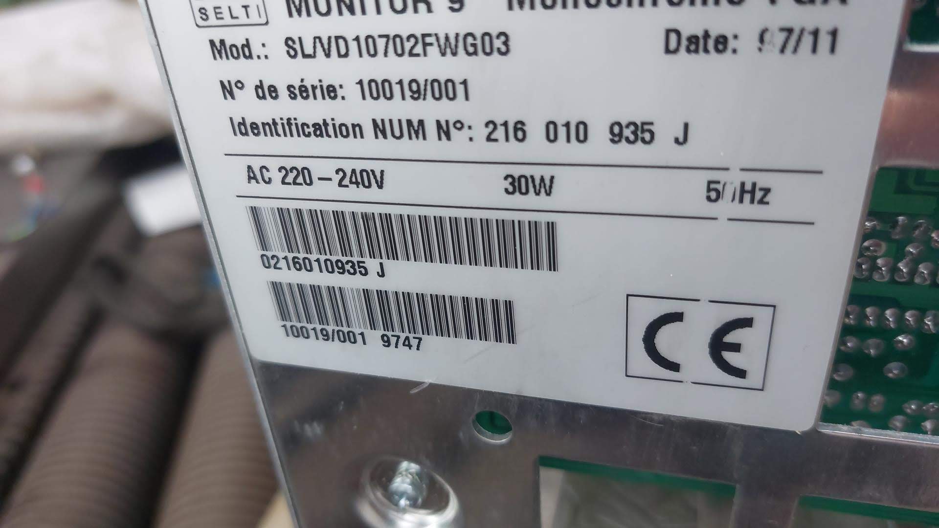 Used NUM 1070 CNC NUM 1070  SL-VD10702FWG03