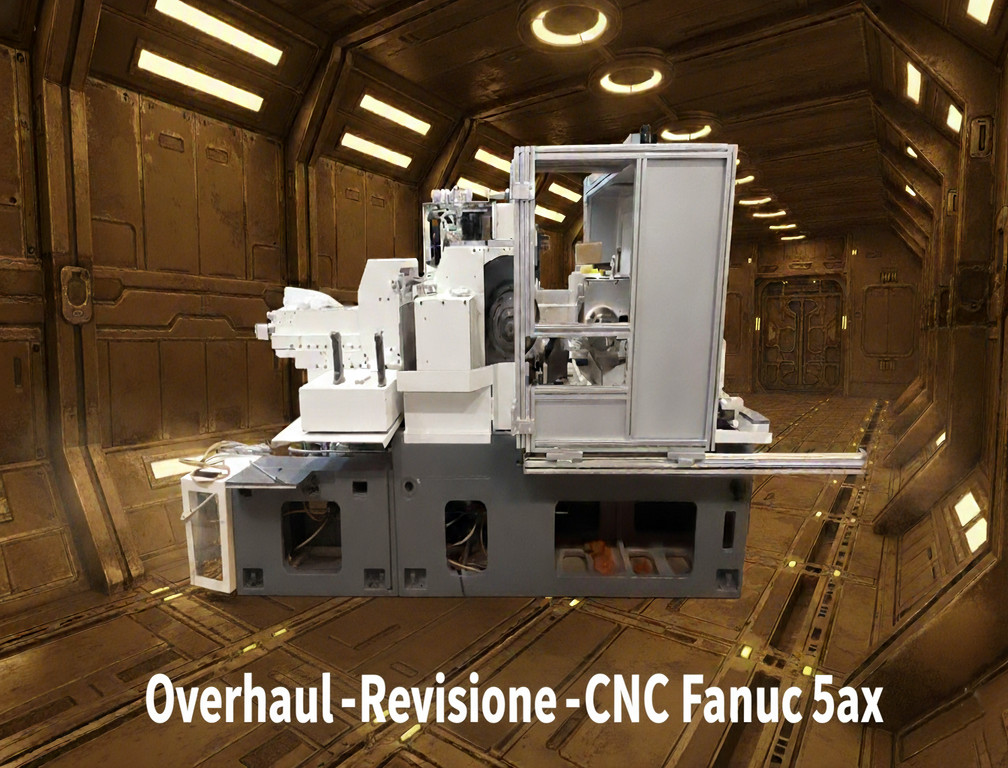 Refurbished Ghiringhelli M2200 SP610 CNC FANUC 5 axis (2025)