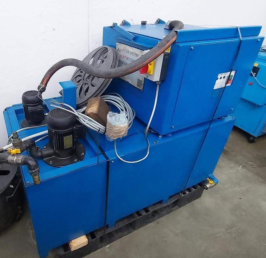 Used Hydrolow centrifuge for lapping slurry 20-20-300