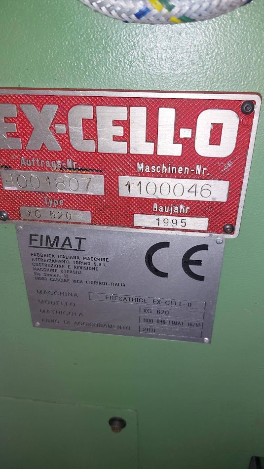 Used EX-CELL-O  Excello XG 620