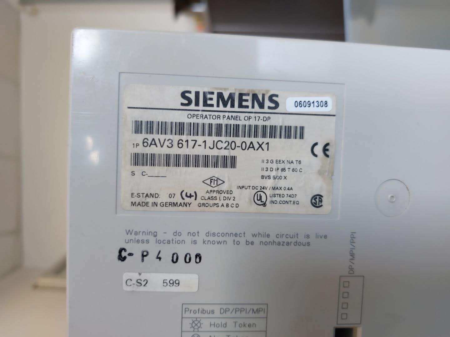 Used Siemens OP17